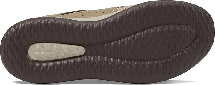 SKECHERS Classic Fit Delson Camben Men's Shoes Taupe : 7 D - Medium, Synthetic/Textile - Image 4