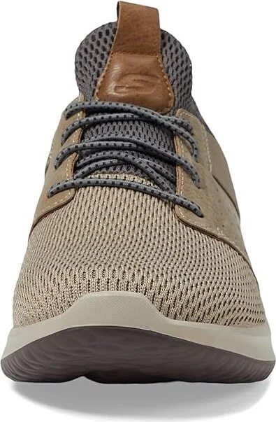 SKECHERS Classic Fit Delson Camben Men's Shoes Taupe : 7 D - Medium, Synthetic/Textile - Image 6