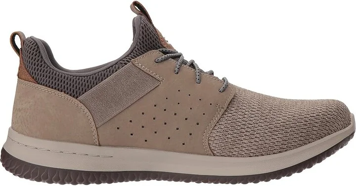 SKECHERS Classic Fit Delson Camben Men's Shoes Taupe : 7 D - Medium, Synthetic/Textile - Image 8