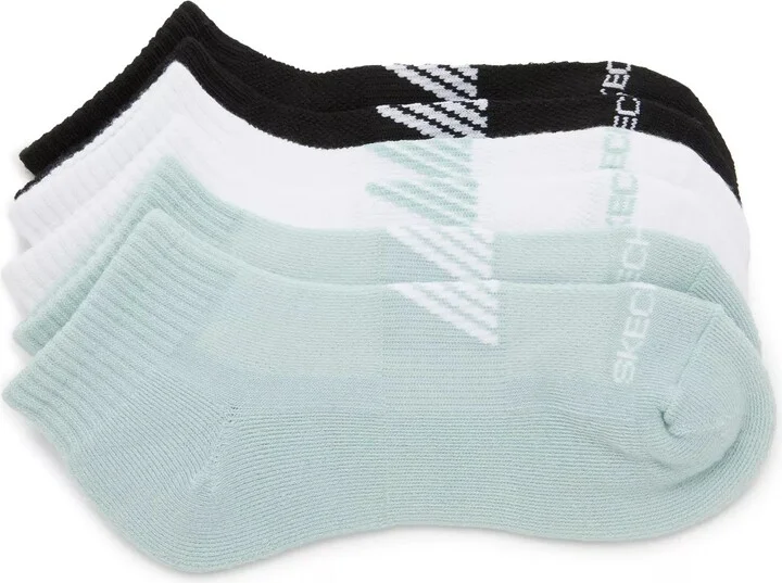 Skechers Classic Terry Ankle Socks 6 Pack
