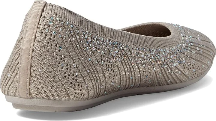 SKECHERS Cleo 2.0 - Glitzy Daze Women's Shoes Taupe Sparkle : 5 B - Medium - Image 4