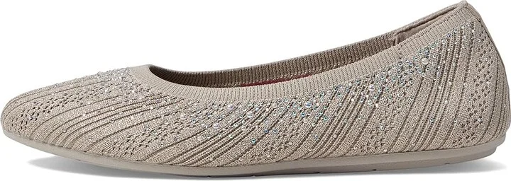 SKECHERS Cleo 2.0 - Glitzy Daze Women's Shoes Taupe Sparkle : 5 B - Medium - Image 6