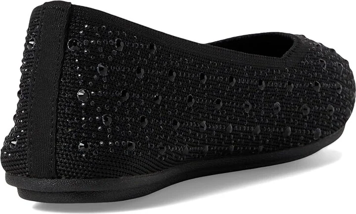 SKECHERS Cleo Point - Gleam n Glow Women's Shoes Black : 8 B - Medium, Synthetic - Image 4