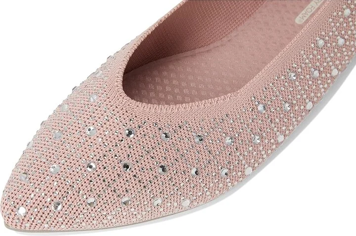 SKECHERS Cleo Point - Gleam n Glow Women's Shoes Rose : 6.5 B - Medium, Synthetic - Image 7