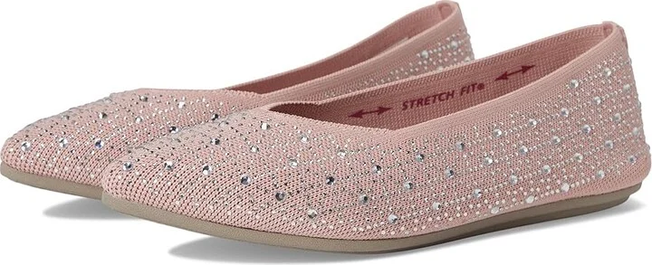 SKECHERS Cleo Point - Gleam n Glow Women's Shoes Rose : 6.5 B - Medium, Synthetic