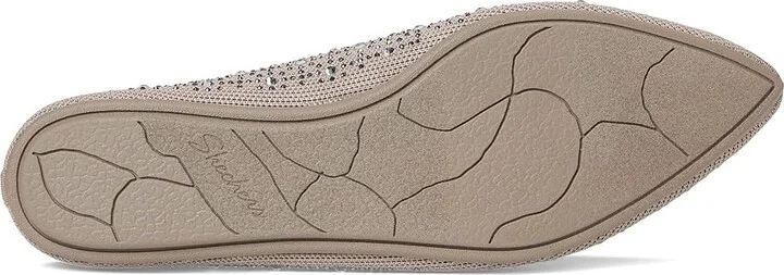 SKECHERS Cleo Point - Gleam n Glow Women's Shoes Taupe : 9.5 B - Medium, Synthetic - Image 3