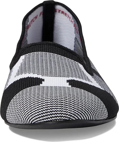 SKECHERS Cleo Sherlock Women's Shoes Black/White : 5 B - Medium, Textile - Image 3
