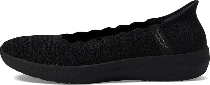 SKECHERS Cleo - Swift Hands Free Slip-Ins Women's Flat Shoes Black : 5 B - Medium - Image 5