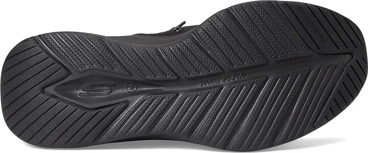 SKECHERS Contour Foam Cozy Fit Hands Free Slip-In Men's Shoes Black/Black : 8 EE - Wide, Textile - Image 3