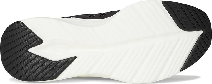 SKECHERS Contour Foam Cozy Fit Hands Free Slip-In Men's Shoes Black/White : 9 EE - Wide, Textile - Image 3