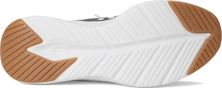 SKECHERS Contour Foam Cozy Fit Hands Free Slip-In Men's Shoes White/Taupe : 6.5 D - Medium, Textile - Image 3