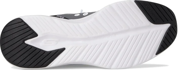 SKECHERS Contour Foam - Cozy Fit Hands Free Slip-Ins Women's Shoes White Black : 5.5 B - Medium, Rubber/Synthetic - Image 3