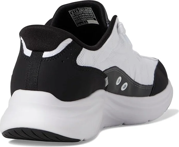 SKECHERS Contour Foam - Cozy Fit Hands Free Slip-Ins Women's Shoes White Black : 5.5 B - Medium, Rubber/Synthetic - Image 4