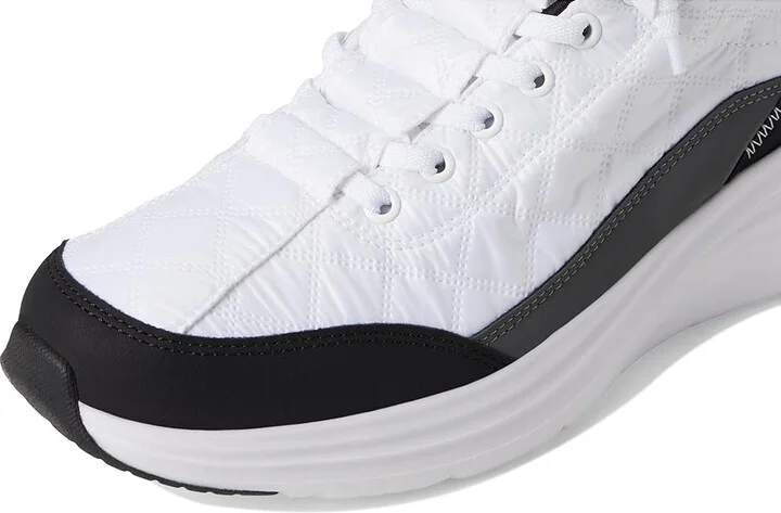 SKECHERS Contour Foam - Cozy Fit Hands Free Slip-Ins Women's Shoes White Black : 5.5 B - Medium, Rubber/Synthetic - Image 7