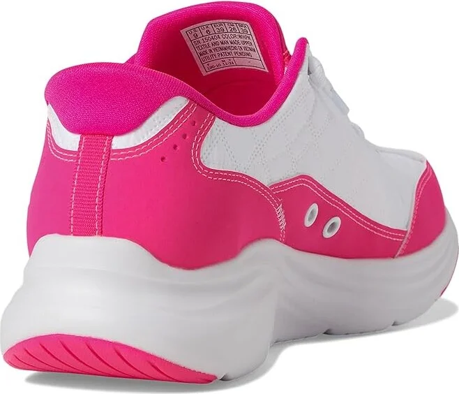 SKECHERS Contour Foam - Cozy Fit Hands Free Slip-Ins Women's Shoes White Hot Pink : 5 B - Medium, Rubber/Synthetic - Image 4