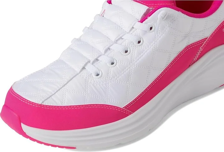 SKECHERS Contour Foam - Cozy Fit Hands Free Slip-Ins Women's Shoes White Hot Pink : 5 B - Medium, Rubber/Synthetic - Image 7