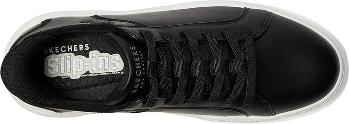 SKECHERS Court Break - Double Vented Hands Free Slip-Ins Men's Shoes Cognac : 12 D - Medium, Leather - Image 7