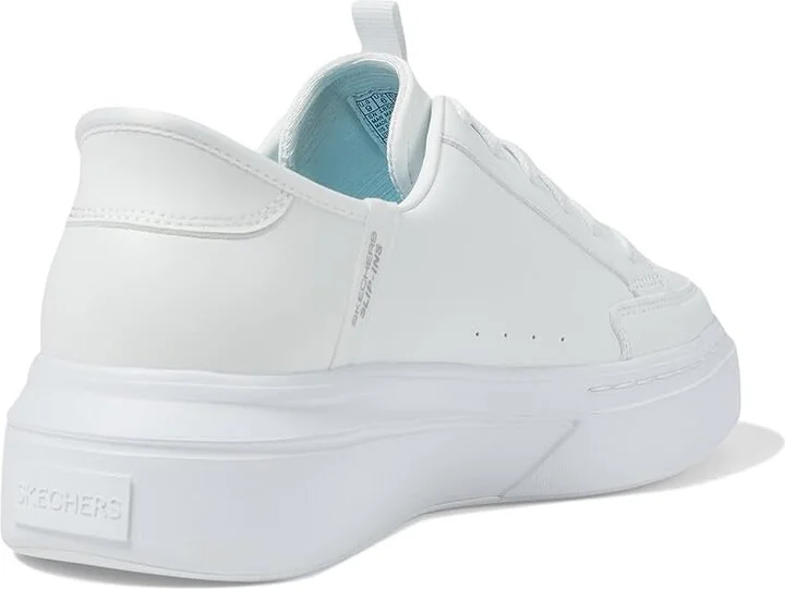 SKECHERS Court Classics Cordova Classic - New Reign Hands Free Slip-Instm Women's Shoes White : 5.5 Medium - Image 4