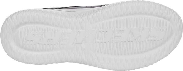 SKECHERS Delson 3.0 - Cicada Men's Shoes Gray/Black : 7.5 D - Medium, Textile/Synthetic - Image 3