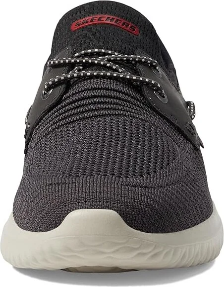 SKECHERS Delson 3.0 Roth Hands Free Slip-Ins Men's Shoes Charcoal Black : 8 D - Medium, Synthetic - Image 5