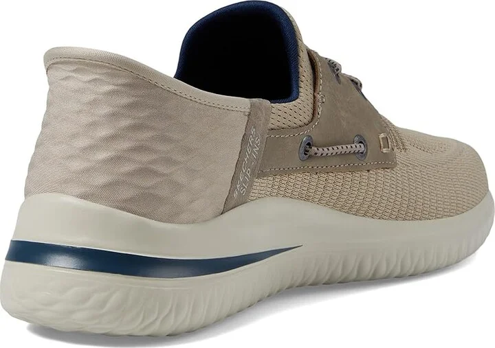 SKECHERS Delson 3.0 Roth Hands Free Slip-Ins Men's Shoes Taupe : 7 D - Medium, Synthetic - Image 4
