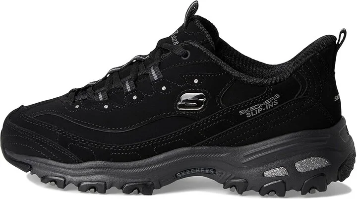 SKECHERS D'Lites Hands Free Slip-INS Women's Shoes Black : 13 C - Wide, Rubber - Image 6