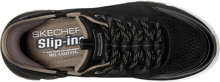 SKECHERS D'Lux Journey Hands Free Slip-In Sneaker Men's Shoes Tan/Charcoal : 7 D - Medium - Image 7