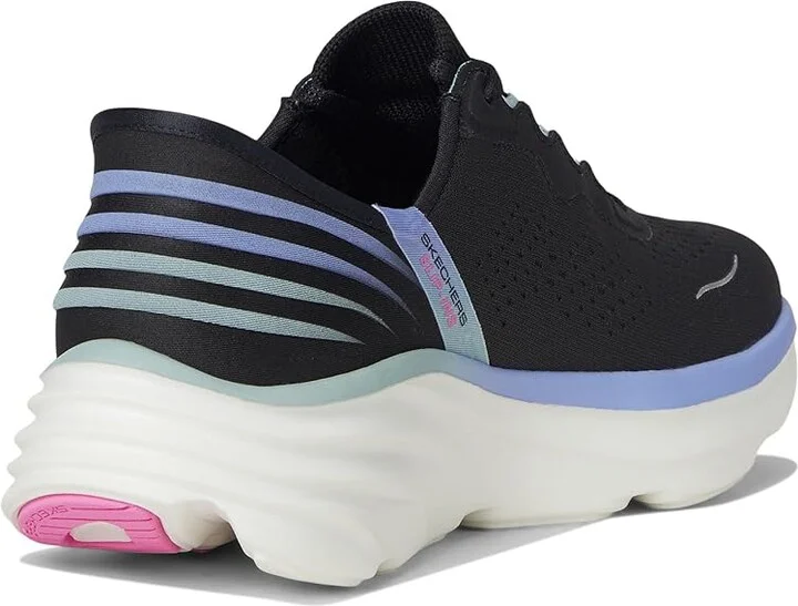 SKECHERS D'Lux Vapor Hands Free Slip-INS Women's Shoes Black : 11 B - Medium - Image 4