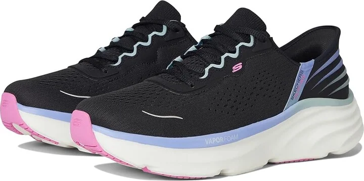 SKECHERS D'Lux Vapor Hands Free Slip-INS Women's Shoes Black : 11 B - Medium