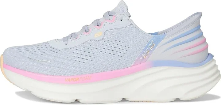 SKECHERS D'Lux Vapor Hands Free Slip-INS Women's Shoes Light Grey : 7 B - Medium - Image 6