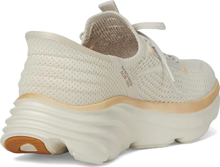SKECHERS D'Lux Vapor Hands Free Slip-INS Women's Shoes Natural Gold : 6 B - Medium - Image 4