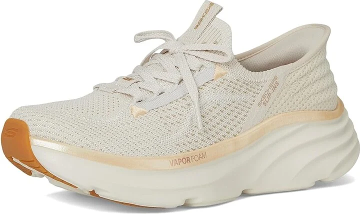 SKECHERS D'Lux Vapor Hands Free Slip-INS Women's Shoes Natural Gold : 6 B - Medium - Image 5