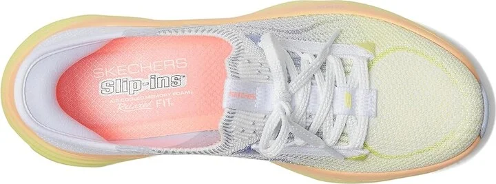 SKECHERS D'Lux Vapor Hands Free Slip-INS Women's Shoes White : 6 B - Medium - Image 2
