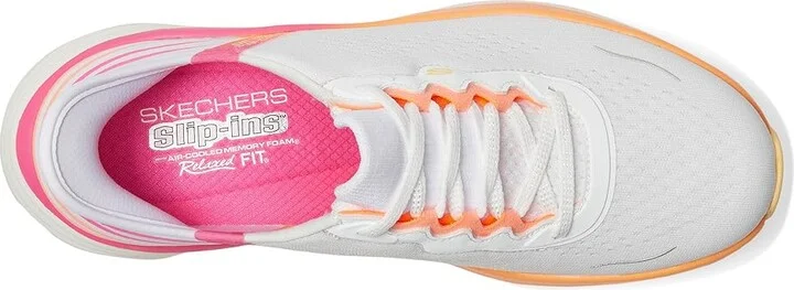 SKECHERS D'Lux Vapor Hands Free Slip-INS Women's Shoes White : 8 B - Medium - Image 2