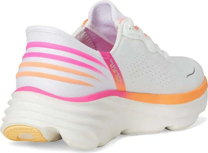 SKECHERS D'Lux Vapor Hands Free Slip-INS Women's Shoes White : 8 B - Medium - Image 4
