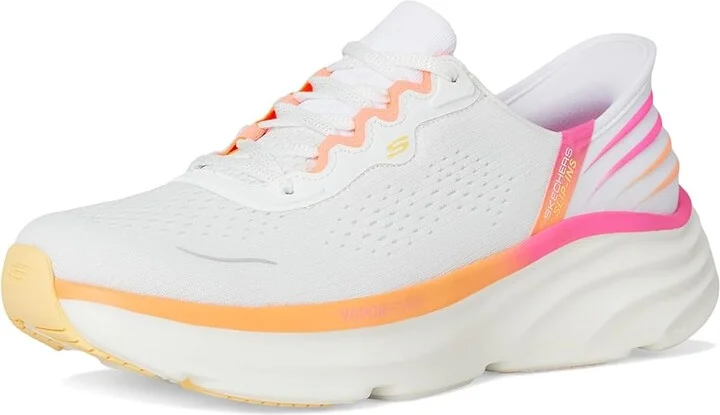 SKECHERS D'Lux Vapor Hands Free Slip-INS Women's Shoes White : 8 B - Medium - Image 5
