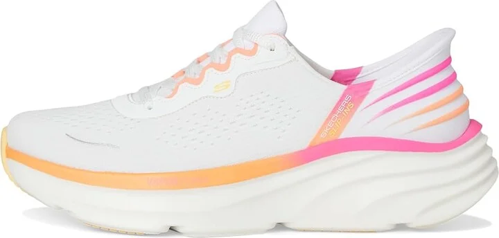 SKECHERS D'Lux Vapor Hands Free Slip-INS Women's Shoes White : 8 B - Medium - Image 6