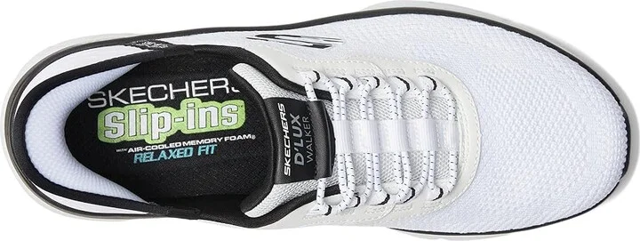 SKECHERS D'Lux Walker 2.0 Rezinate Hands Free Slip-In Men's Shoes Taupe : 11.5 D - Medium, Synthetic - Image 7