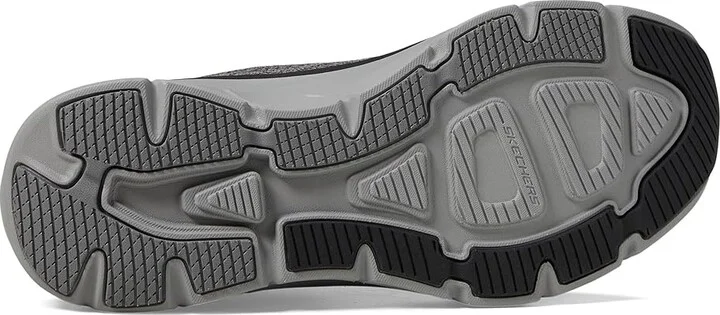 SKECHERS D'Lux Walker 2.0 Steadyway Men's Shoes Black/Charcoal : 8.5 D - Medium - Image 3