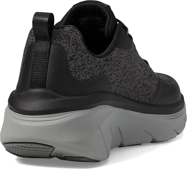 SKECHERS D'Lux Walker 2.0 Steadyway Men's Shoes Black/Charcoal : 8.5 D - Medium - Image 4