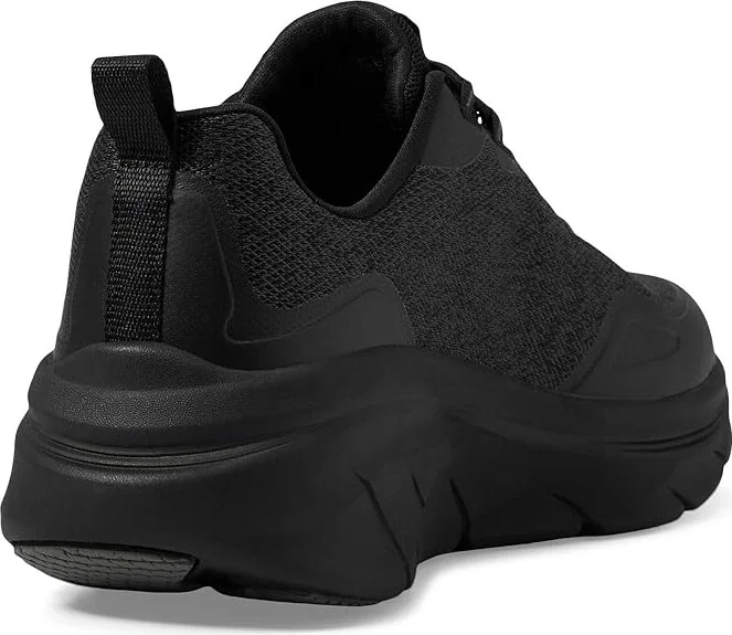 SKECHERS D'Lux Walker 2.0 Steadyway Men's Shoes Black/Charcoal : 8.5 D - Medium - Image 9