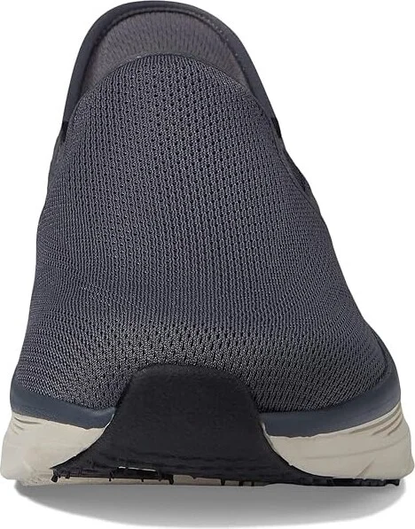 SKECHERS D'Lux Walker Orford Hands Free Slip-Ins Men's Shoes Charcoal : 7 D - Medium, Textile - Image 5