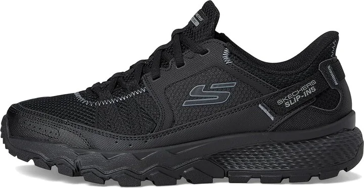 SKECHERS Dynamite AT Escapar Hands Free Slip-in Men's Shoes Black/Black : 8.5 D - Medium, Leather - Image 6