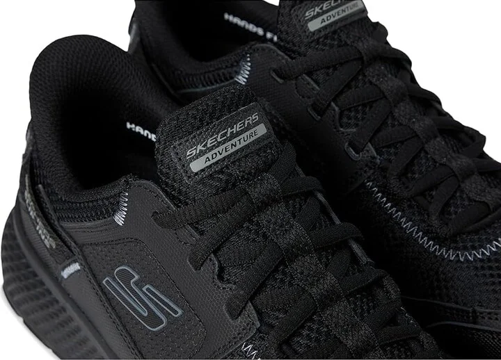 SKECHERS Dynamite AT Escapar Hands Free Slip-in Men's Shoes Black/Black : 8.5 D - Medium, Leather - Image 7
