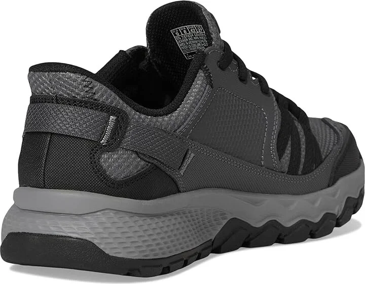 SKECHERS Dynamite AT Escapar Hands Free Slip-in Men's Shoes Charcoal/Black : 9.5 D - Medium, Leather - Image 4