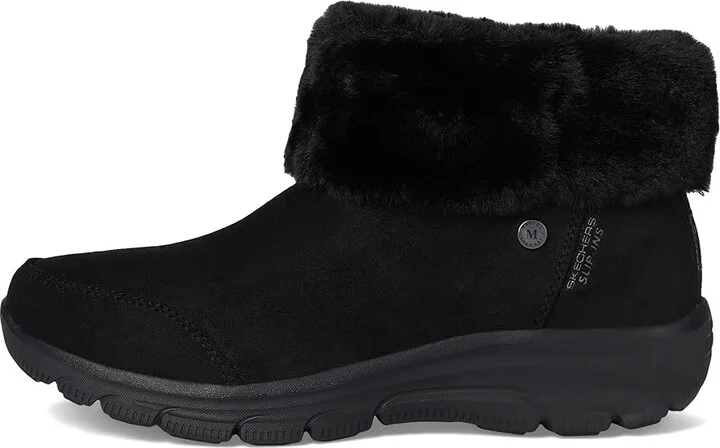 SKECHERS Easy Going - Comfy Cool Martha Stewart- Hands Free Slip-Ins Women's Boots Black/Black : 5 B - Medium, Synthetic - Image 6