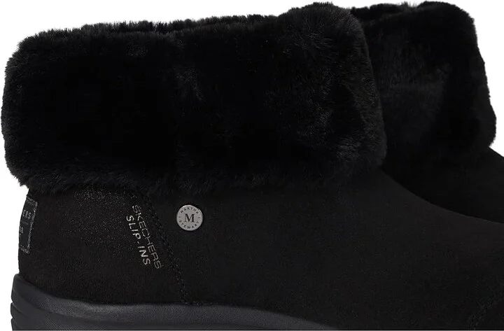 SKECHERS Easy Going - Comfy Cool Martha Stewart- Hands Free Slip-Ins Women's Boots Black/Black : 5 B - Medium, Synthetic - Image 7
