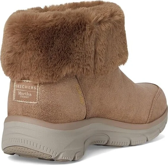 SKECHERS Easy Going - Comfy Cool Martha Stewart- Hands Free Slip-Ins Women's Boots Mocha : 6 B - Medium, Synthetic - Image 4