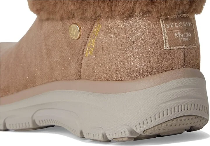 SKECHERS Easy Going - Comfy Cool Martha Stewart- Hands Free Slip-Ins Women's Boots Mocha : 6 B - Medium, Synthetic - Image 7