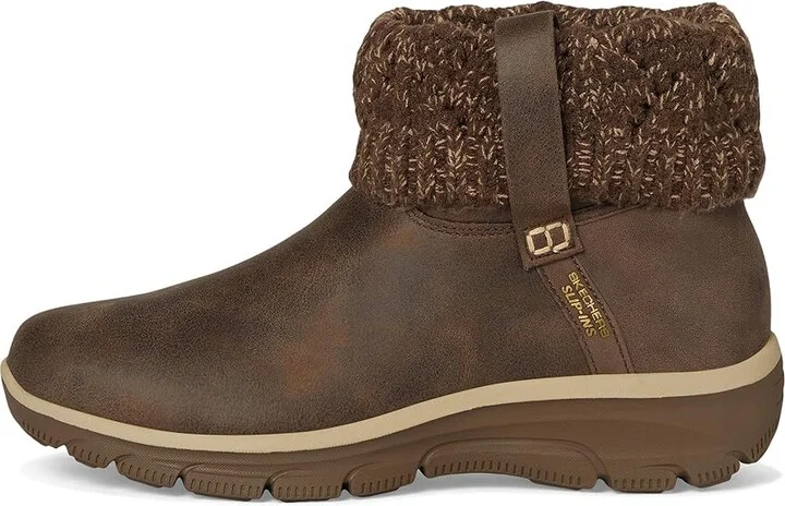 SKECHERS Easy Going - Cozy Weather 2 - Hands Free Slip-Ins Women's Boots Chocolate : 6 B - Medium - Image 6